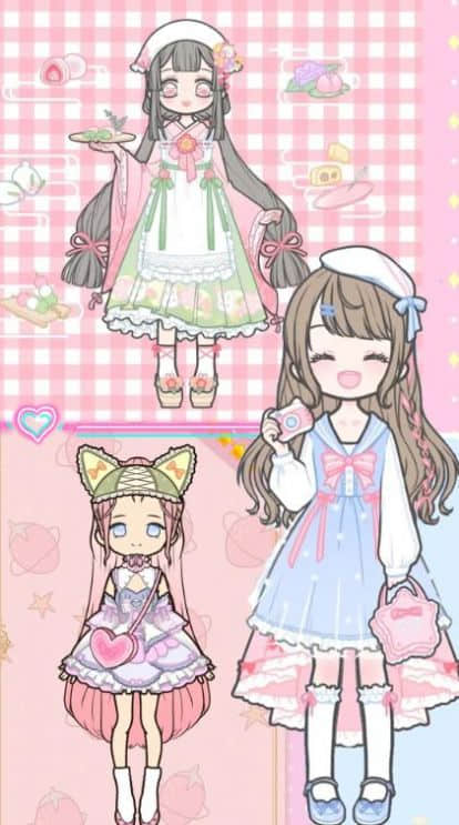 装扮女孩时尚舞会