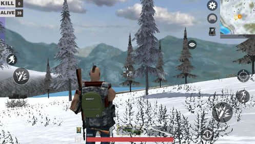 雪地战场吃鸡精英