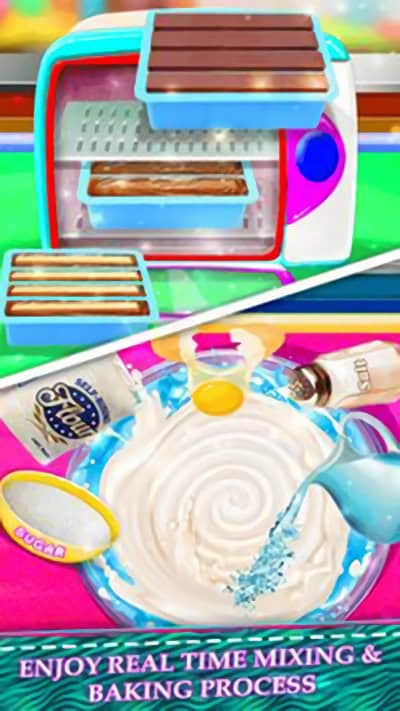 彩虹独角兽甜点