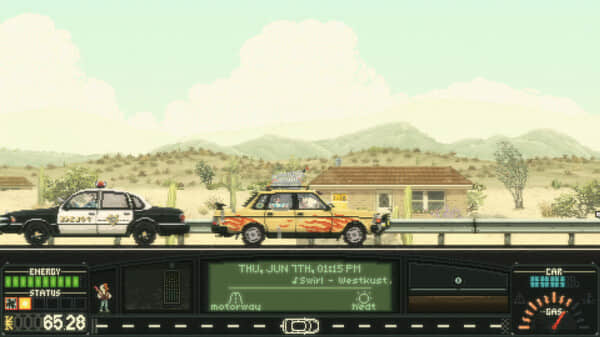 YCJY Games全新公路旅行RPG游戏《一路前行》现已登陆Steam页面