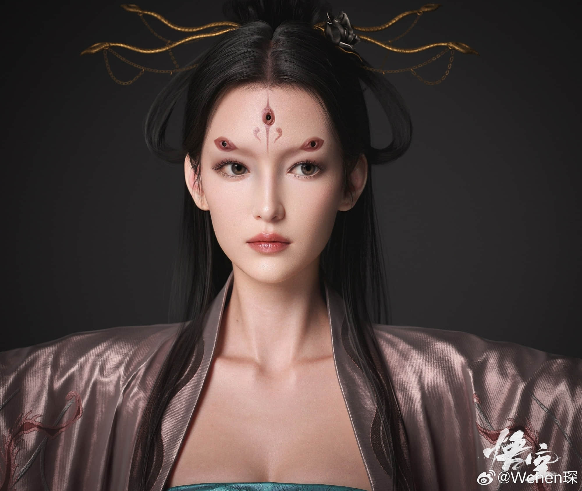 《黑神话：悟空》2021年蜘蛛精三姐初版建模图，快来欣赏吧！