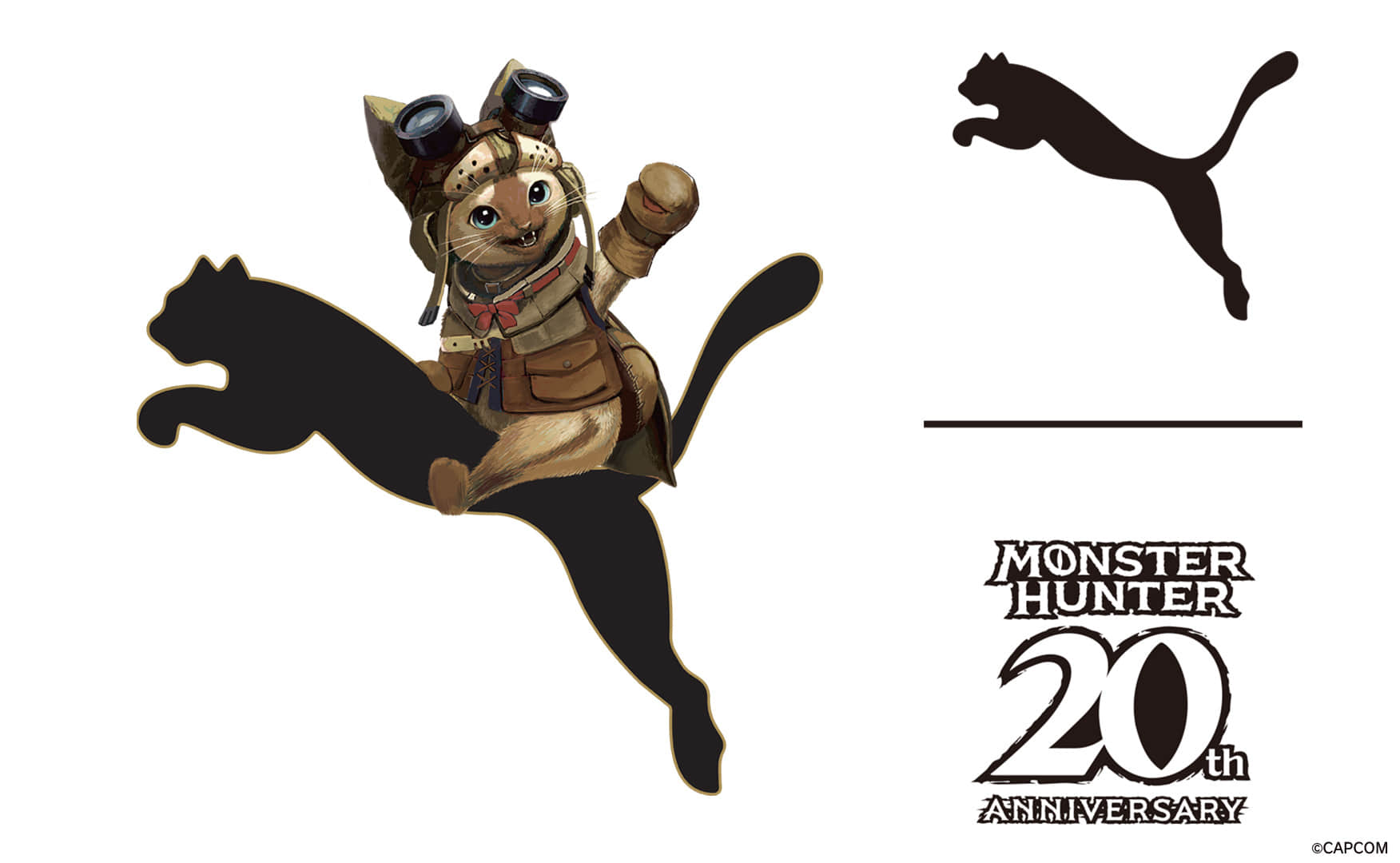 《怪物猎人》庆祝20周年，携手PUMA推出震撼联动商品