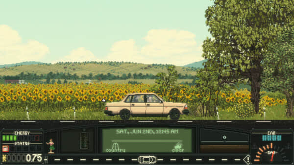 YCJY Games全新公路旅行RPG游戏《一路前行》现已登陆Steam页面